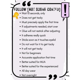 Salon Pro 30 Second Eyelash Glue for Strip Lashes, Black, 1 Fl. oz