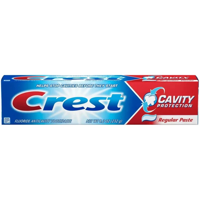 Crest Pack of (2) New Crest Cavity Protection Toothpaste Regular