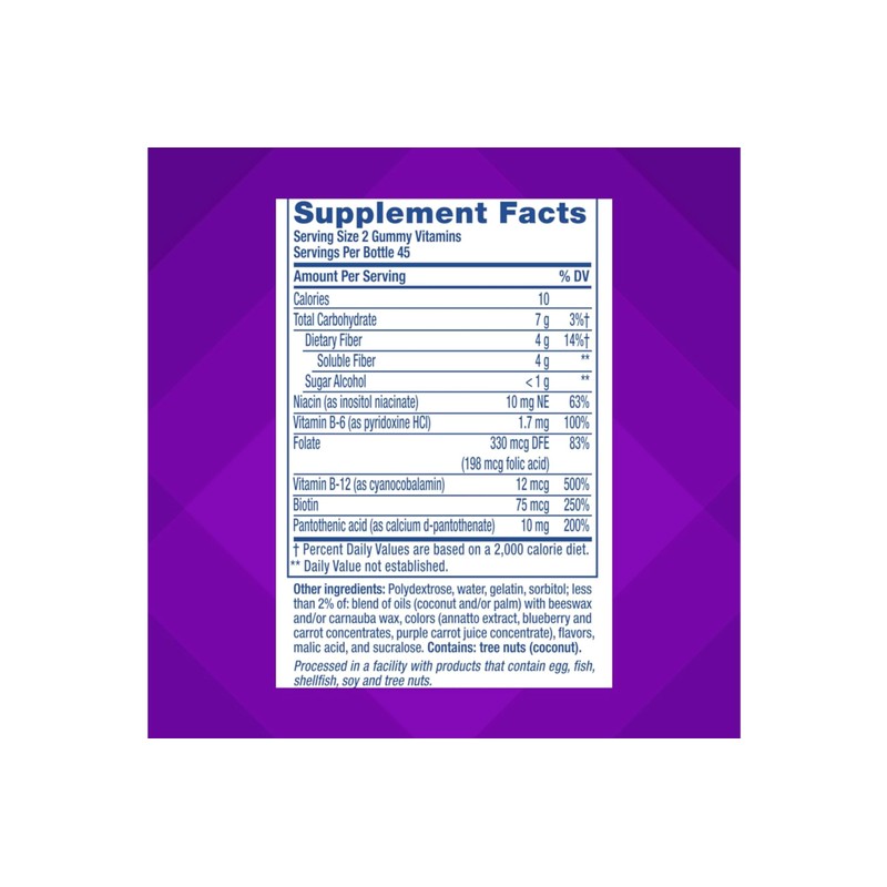 Fiber Well Fit Gummies, 5 Pack (90 Count)