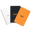 RHODIA 119188C - Orange Piqué Notebook - A5 - Lined