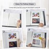 Popotop Large Photo Album Self Adhesive 4x6 5x7 8x10 Scrapbook