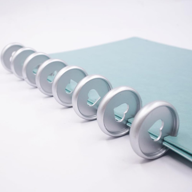 ITSYHPRO 100pcs Expansion Planner Discs 1 inch Discbound Notebook Accessories