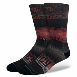 Stance 01010 REDS CC CREW RED Socks, RED (01010)