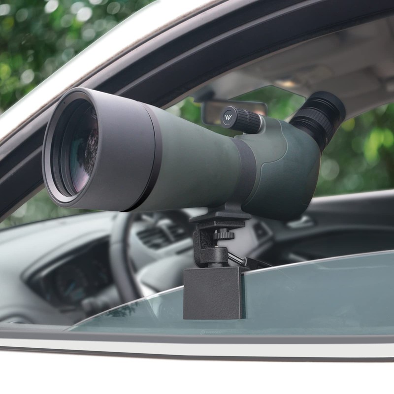 Adjustable Car Window Mount for Spotting Scope Monocular Binocular with