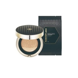 CNP Pro P IN Cushion #21 Light Beige (0.5 oz (15 g) + Refill 0.5 oz (15 g) SPF50 + PA+++ Cushion Foundation, Moisturizing, Glossy Cover, Conceals Stains, Won't Break, Propolis, CNP Laboratory Korean