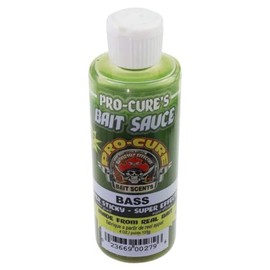 Pro-Cure Bass Bait Sauce, 4 Ounce, Green