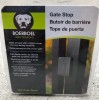 Boerboel Gate Solutions 73014705 Black Gate Stop Steel w/ Silicon
