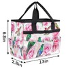 Hummingbird Flower Rose Garden Tool Bag Waterproof Gardening Tool Storage
