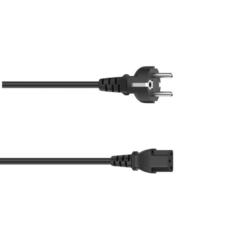 Hama Power cable, earthing contact plug - 3-pin IEC cable,