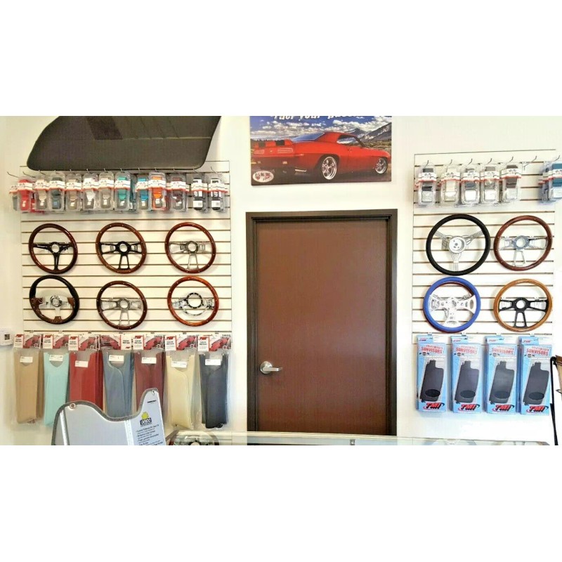 Forever Sharp Polished Billet 5-Hole Steering Wheel Spacer - 4"-