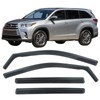 IKON MOTORSPORTS in Channel Window Visors Compatible with 2014-2019 Toyota