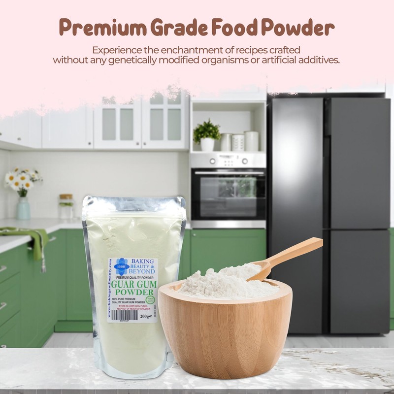 Baking Beauty and Beyond Premium Quality Guar Gum Powder -