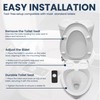 Epica Bidet for Toilet Seat – Warm Water, Adjustable Pressure