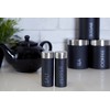Premier Housewares 508549 Liberty Salt and Pepper Set - Black