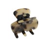 VingTAINE H-644-BE Tortoise Shell Style Simple Mini Clip Hair Claw