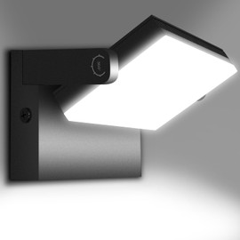 ledmo 150W Outdoor LED Wall Pack Full 360 Rotation Exterior Porch Light 21000lm 5000k Modern Security Commercial Wall Mount Fixture for Yard House Garage Patio