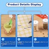 120 Slot Seed Storage Organizer Box, Hard Shell Seed Saver