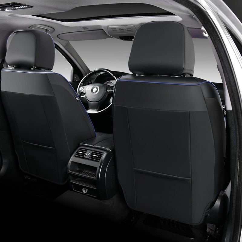 FLORICH Automotive Front Seat Covers for Cars, Leather Car Seat