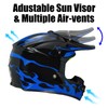 Youth Kids Dirt Bike Helmet for Boys & Girls,F001 Full