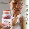 OLANKKPURE Epsom Salt with Rose Petals 500g,Bath Salts 100% Natural