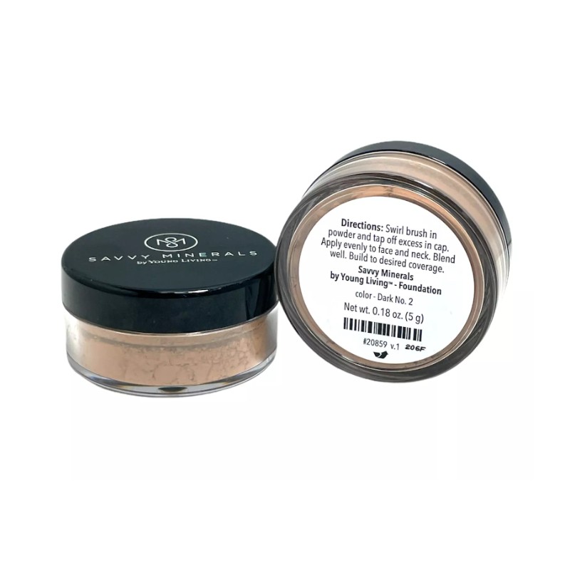 Savvy Minerals By Young Living Foundation Dark No. 2 (0.18oz.)