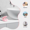 Denture Box with Strainer, Portable Denture Box Cover, Braces Box,