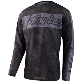 Troy Lee Designs - SE PRO AIR Jersey; VOX CAMO Black/Gray 2X
