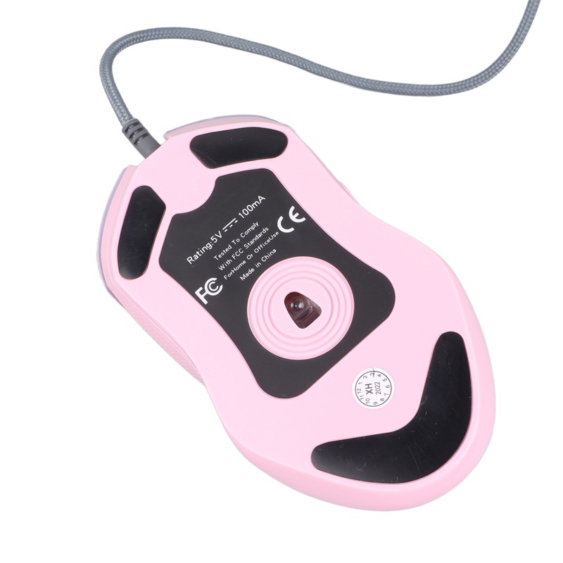 LED Mouse Type C Interface Portable Silent Roller Switch Ergonomic