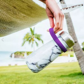 S'well Traveler Handle, Fits All Traveler Sizes, Purple, Comfortable Carrying On The Go, Flexible Silicone Grip, BPA Free