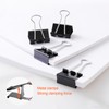 Mesybveo Pack of 100 Foldback Clips, 15 mm / 19