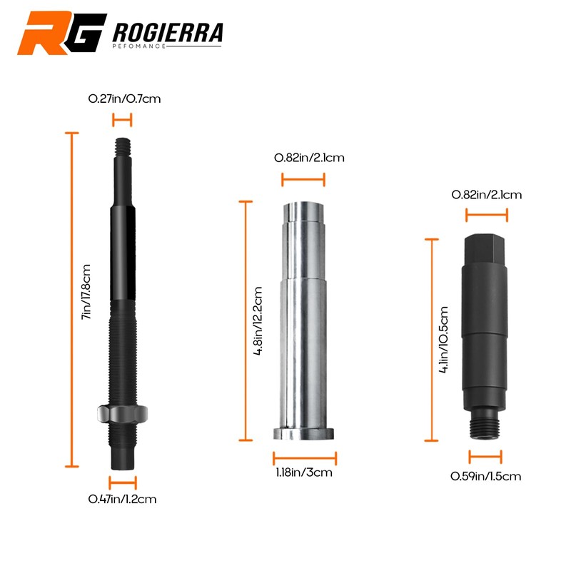 Rogierra 65600 Broken Spark Plug Remover Tool Kit for Ford
