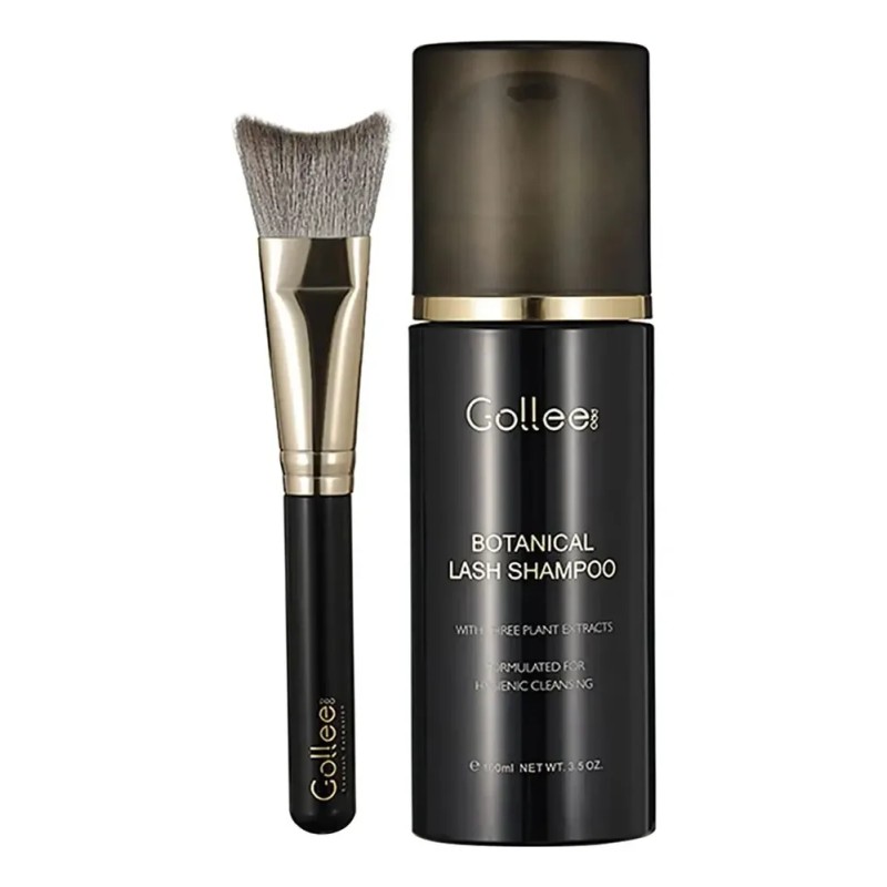 Lash Shampoo Espuma Gollee Limpieza Extensiones Pestañas 100ml Hipoalergénico