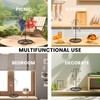 Banana Holder Stand,Stable Banana Holder with Hook &Wider Base,Rust-Proof Metal