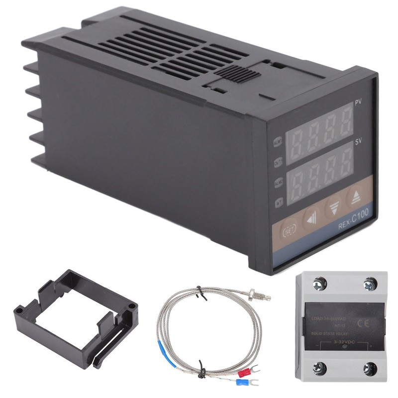 PID Thermostat Temperature Controller Set 0‑400℃ Chicken House Temperature Controller