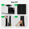 VIVOSUN 1-Pack Self Adhesive Zipper Door for Debris Barriers, 3In.