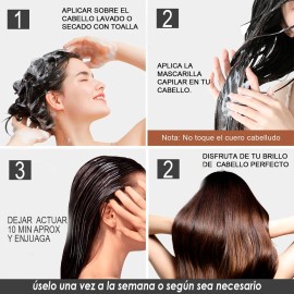 Mascarilla Iluminadora Alfaparf Para Cabello Normal 500g                                                                                              
