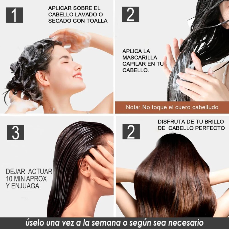 Mascarilla Iluminadora Alfaparf Para Cabello Normal 500g