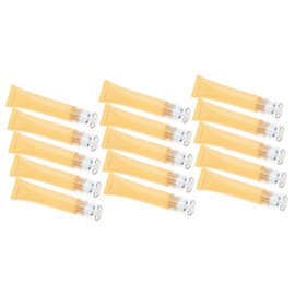 Beavorty 15pcs Refillable Eye Cream Tubes Portable Essential Oil Dispenser Travel Cream Containers for Skincare Lightweight and Convenient Empty Tubes for Beauty Products