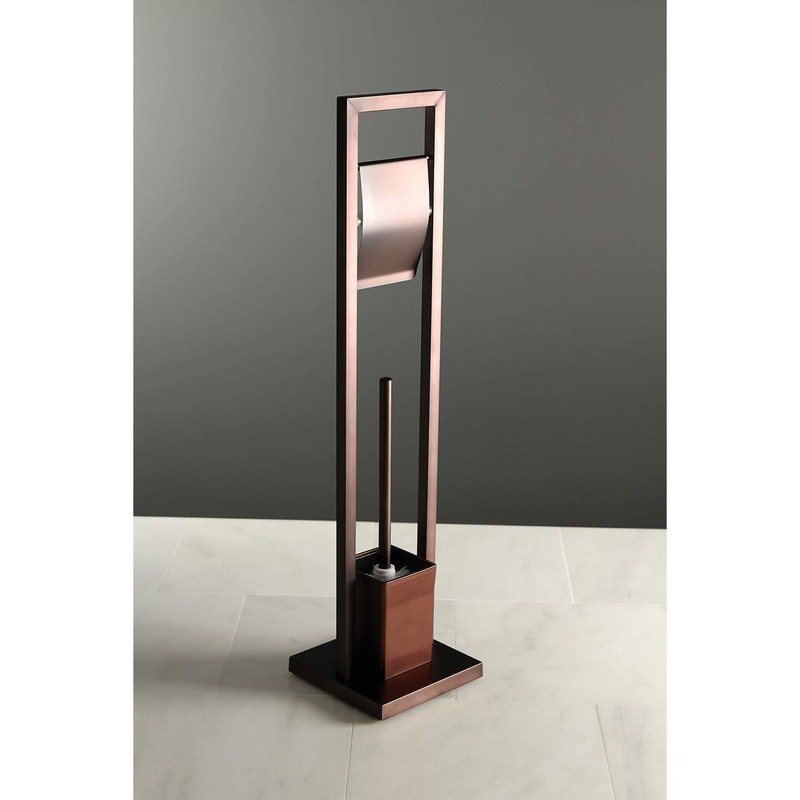 Kingston Brass SCC8345 Edenscape Pedestal Toilet Paper Holder, Oil Rubbed