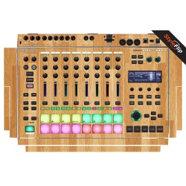 StyleFlip Skins Roland MC-707 Groovebox | Wood 5 | Protective Decal | StyleFlip Skins