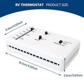 Misimain Upgraded RV Thermostat for Dometic (Cool Only/Furnace) 3106995.032 Cooling & Heating | Simple Slide Control | Wall-Mounted