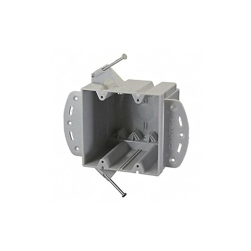 Electrical Box, 2 Gang, 48 cu. in., PVC