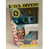 U.S. DIVERS US Divers Youth GoPro Ready Silicone Snorkeling Set