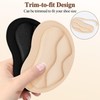 Euqvunn 4 Paia Cuscinetti per Tallone, Proteggi Tallone per Scarpe,