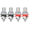 Monosaudio C401R 4Pcs RCA Socket Terminal Pure Copper Rhodium Plated