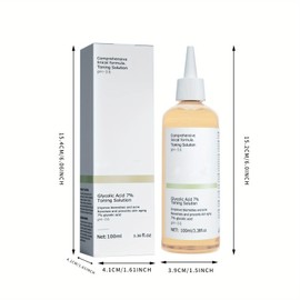 Hydrating Face Serum with Glycolic Acid - 7% Toner for Smooth, Blemish-free Skin