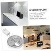 jojofuny Desktop Speaker Holder Bracket Practical Power Cord Organizer Design