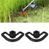 2Pcs Mower Handle, Loop Shaft Weed Cutter Handle Parts for