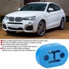 4PCS Universal Blue Silicon Muffler Exhaust Hanger Short Hangers 12mm1/2''