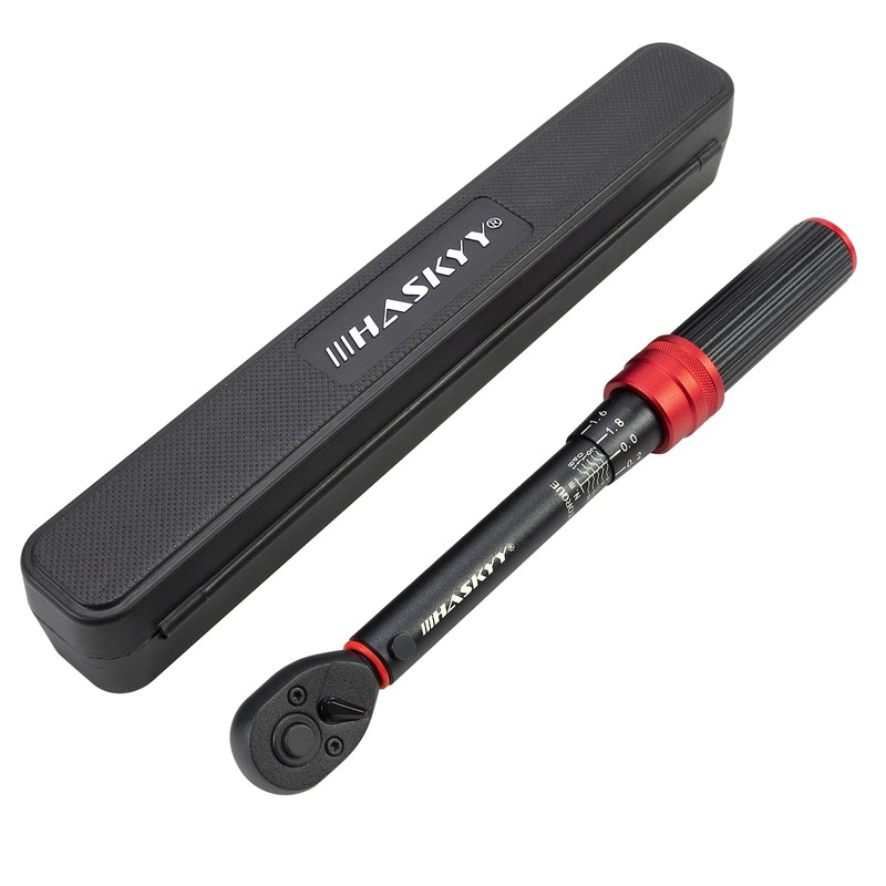 HASKYY Torque Wrench 1/4 Inch 2-20Nm Bicycle Motor Motorcycle Quad